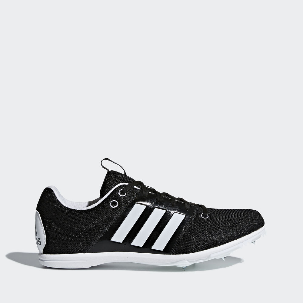 Adidas Allroundstar με καρφια - παπουτσια για τρεξιμο για κοριτσια - Μαυρα/Ασπρα/Ασπρα,Μέγεθος: EU 2